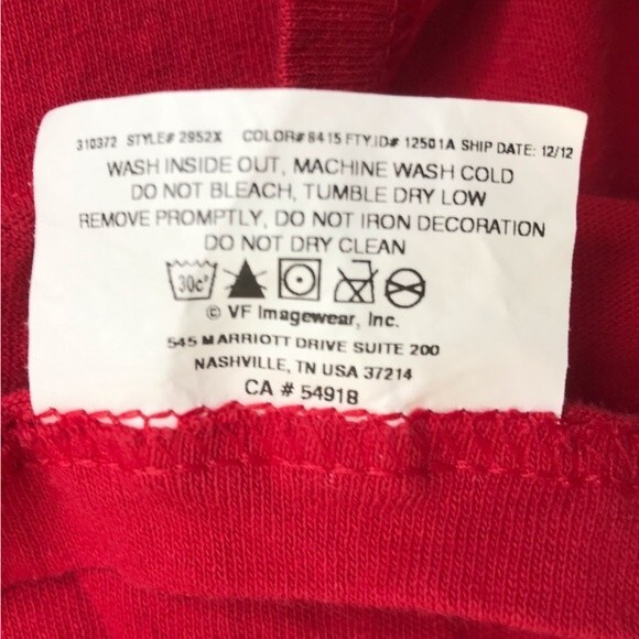 NFL Team Apparel Atlanta Falcons Red Short Sleeve Crew Neck T Shirt Mens Medium - Picture 9 of 14